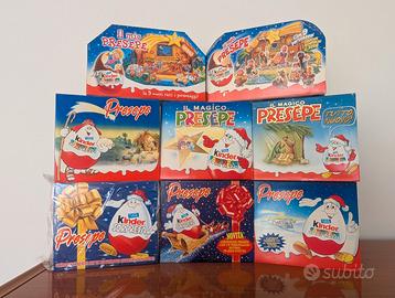 Collezione completa Presepi Kinder 1996-2006