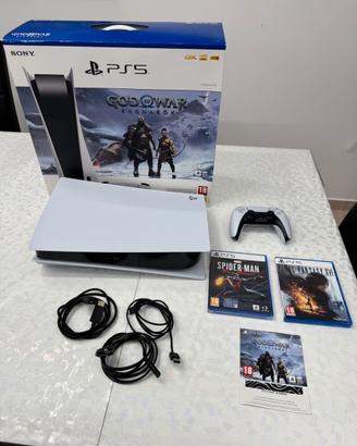 Playstation 5 PS5 Versione Disco con giochi