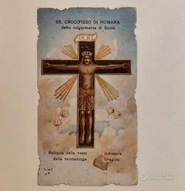 Santino Crocifisso di Numana con reliquia
