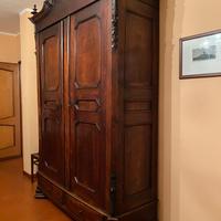 Camera da letto in legno completa anni 60