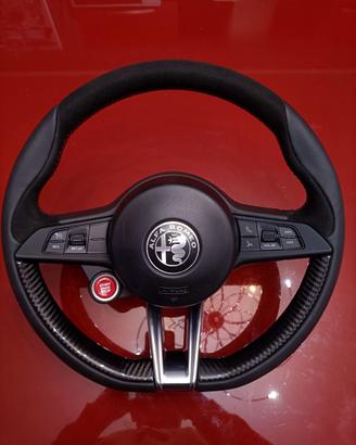 Volante Alfa Romeo Quadrifoglio Carbonio Giulia 
