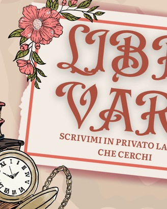 libri vari