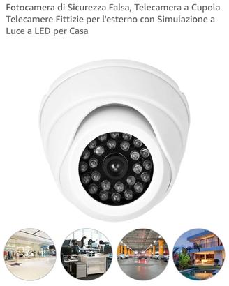 Finte telecamere sicurezza realistiche, NUOVE