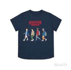 T-Shirt Stranger Things Ufficiale L XL Nuova !!! 
