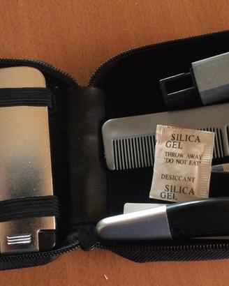 Set toeletta da viaggio uomo