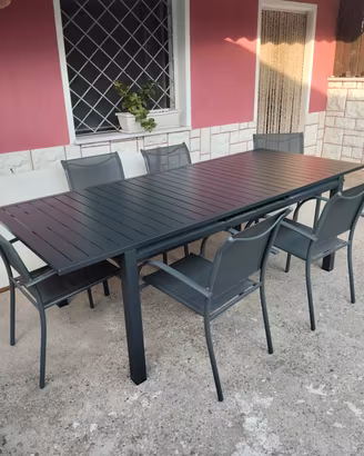 Tavolo allungabile e 6 sedie Naterial 