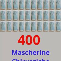 400 Mascherine Chirurgiche monouso filtranti