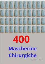 400 Mascherine Chirurgiche monouso filtranti