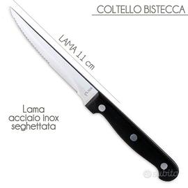 Eliss Set 6 Coltelli da carne acciaio inox