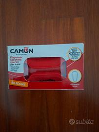 Porta sacchetti igienici Camon rosso