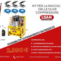 KIT RACCOLTA OLIVE LISAM LM351 600 lt
