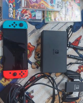 consolle nintendo  switch  oled 