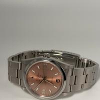 Rolex air king 14000 full set salmon dial