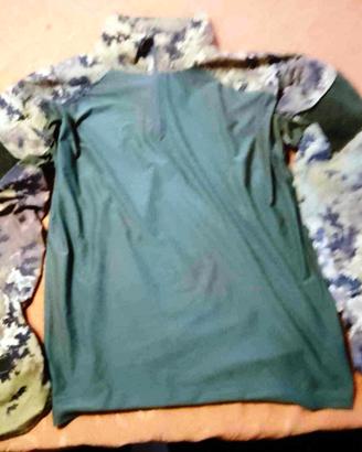 maglia combat vegetata per softair