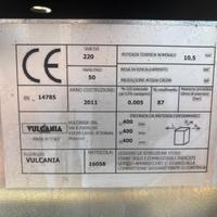 Stufa a pellet Vulcania 10,5 kW – Made in Italy