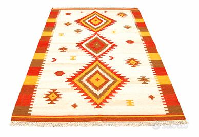 Tappeto Turco 100% In lana Misura 200x140 CM