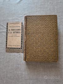 libro rarissimo la persuasione e la retorica 
