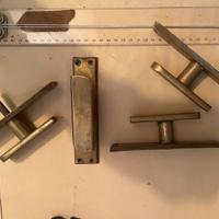 4 maniglie per finestra anni 60