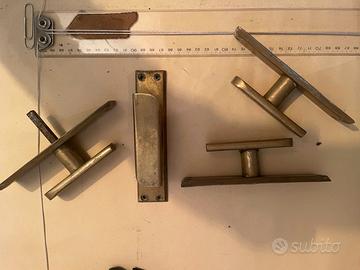 4 maniglie per finestra anni 60