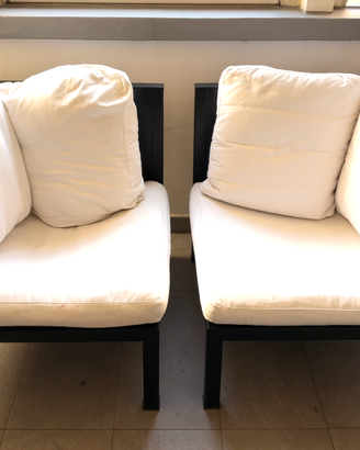 Coppia poltrone angolari B&B Italia di Citterio