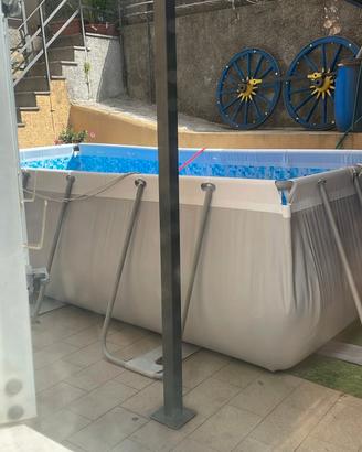 piscina rettangolare 4.04 metri x 2.01 metri