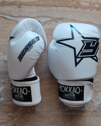 Guantoni da muay thai YOKKAO lettering boxing oz10