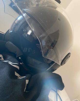 Casco jet doppia visiera S