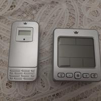 Orologio/Termometro radiocontrollato con sensore