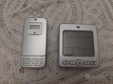 Orologio/Termometro radiocontrollato con sensore