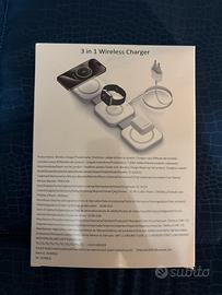 Tripla base di ricarica