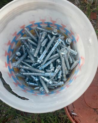 Vite STANDERS esagonale rondella acciaio zincato