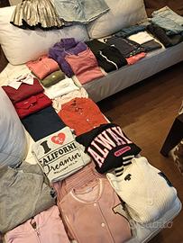 Lotto abbigliamento bimba 10-12 anni 