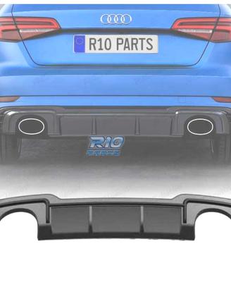 DIFFUSORE AUDI A3 S LINE HATCHBACK 17-20 LOOK RS3