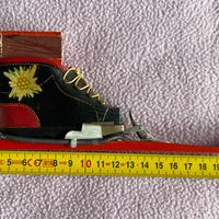 Modellino sci-scarpone vintage