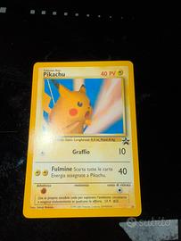 Pikachu promo carta pokemon