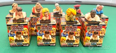 Lotto di 9 Mini action figures - Street Fighter 2