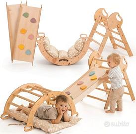 5-in-1 Telaio da Arrampicata per Bambini