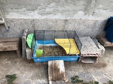 Gabbie per conigli cavie ecc