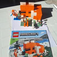 Lego Minecraft 21178 Il Capanno della Volpe