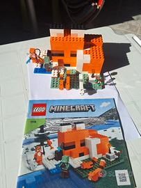 Lego Minecraft 21178 Il Capanno della Volpe