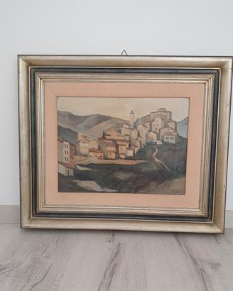 Quadro olio su tela S. Giombini