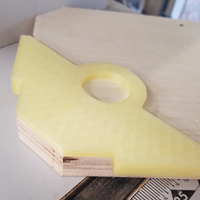 Set di 4 dime per fresatrice per smussi angolari