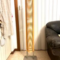 Porta CD/DVD in Legno e Metallo , da Pavimento