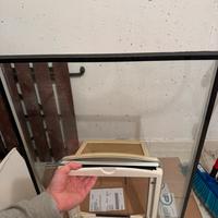 Vetro per infisso porta-finestra passaggio animali