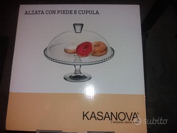 Alzatina in vetro Kasanova