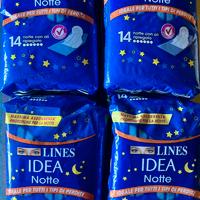 Assorbenti Lines Idea Notte 14 con ali 6 pacchi