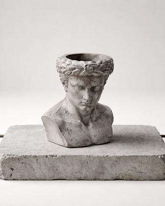 Busto Decorativo in Cemento – Vaso Scultura David