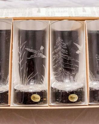 Set 6 Bicchieri Long Drink Cristallo MOSER NOS