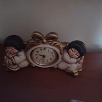 orologio da tavolo con angioletti thun