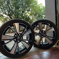 Cerchi in lega originali da 18" golf 8 + gomme